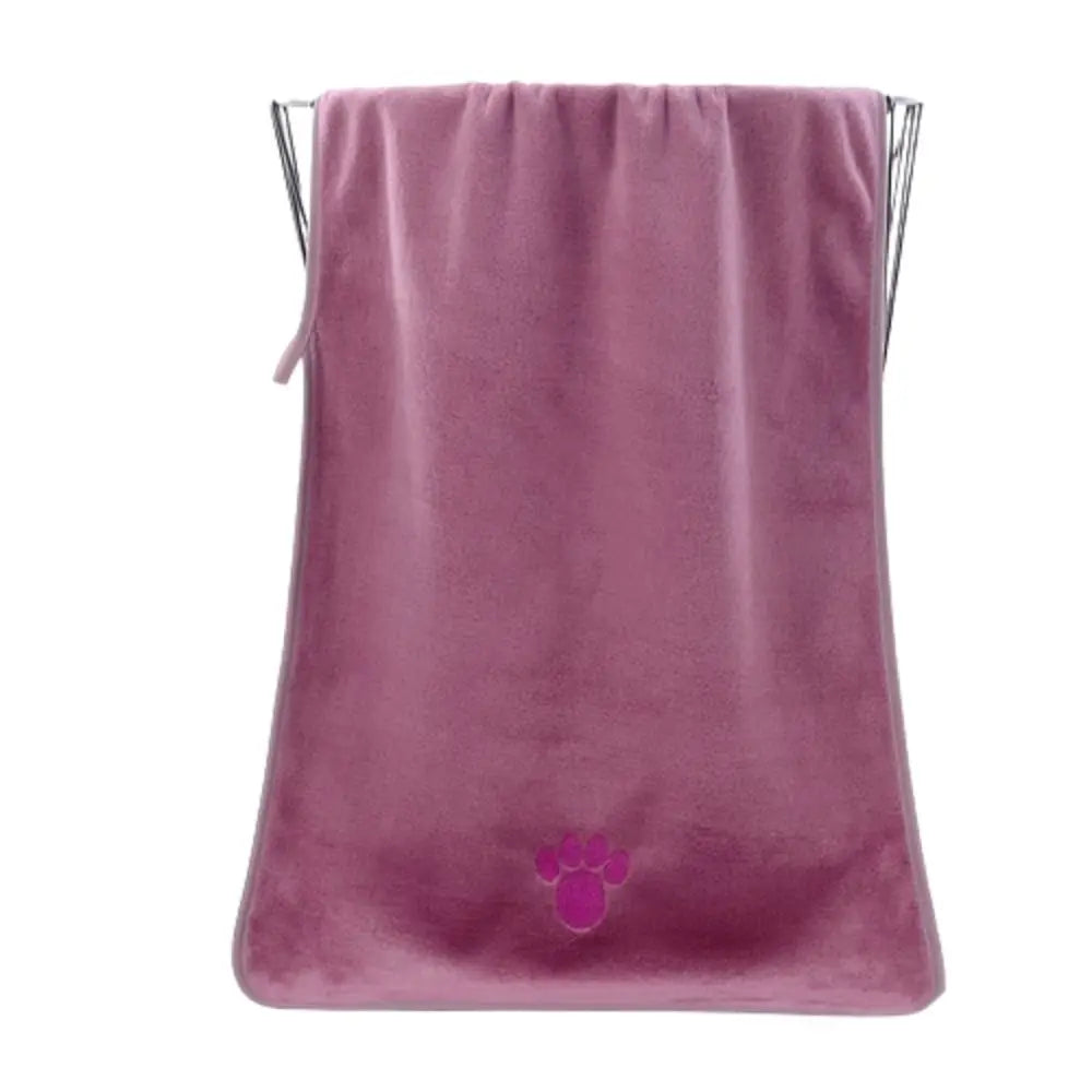 Highly Absorbent Dog Towels Breathable Microfiber Pet Grooming Towel Fast-Drying Super Soft Pet Cloth Bath Supplies